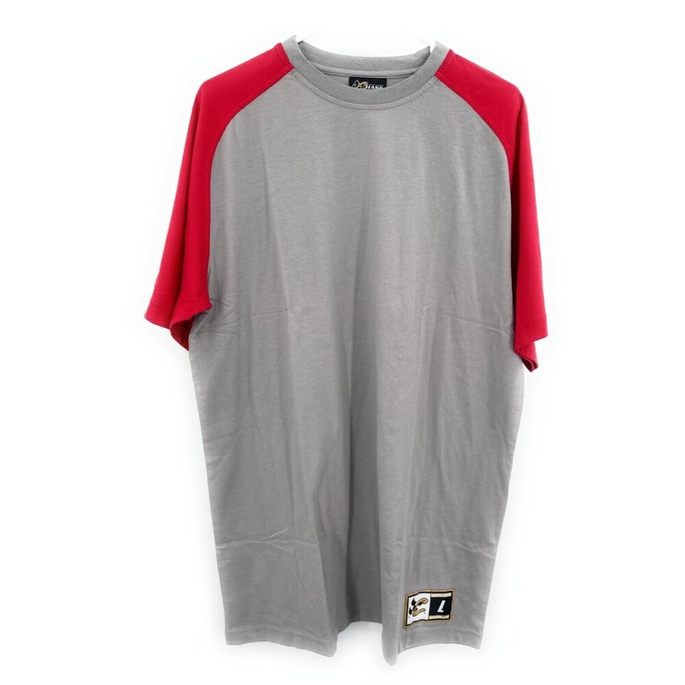 Chase Authentics Drivers Line Raglan‎ Gray Red Size Large